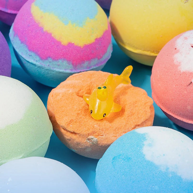 🛁 60% OFF |🌊 Ocean Theme Bath Bombs | 60g*12 Pcs, Foamy Bath Time & Fun Gift Idea ✨
